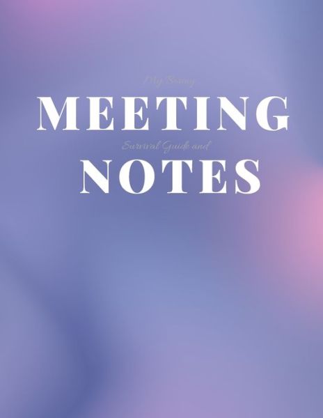 Cover for Gadfly Books · My Boring Meeting Survival Guide and Notes (Paperback Book) (2019)