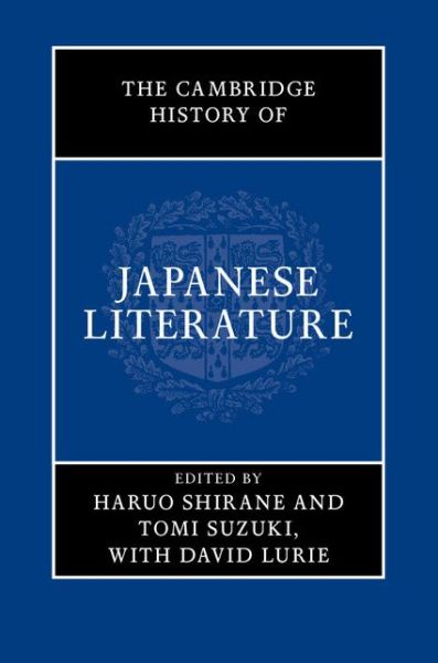 Cover for Haruo Shirane · The Cambridge History of Japanese Literature (Inbunden Bok) (2015)