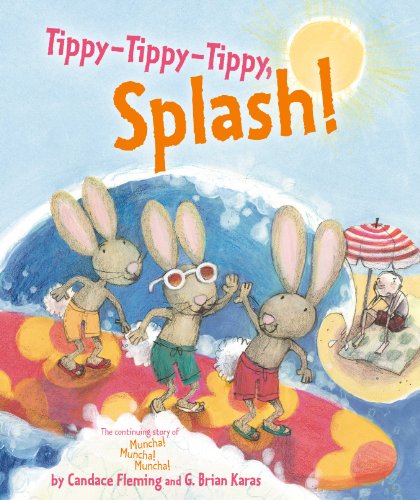 Cover for Candace Fleming · Tippy-tippy-tippy, Splash! (Hardcover Book) (2014)