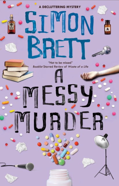 Cover for Simon Brett · A Messy Murder - The Decluttering mysteries (Innbunden bok) [Main edition] (2024)