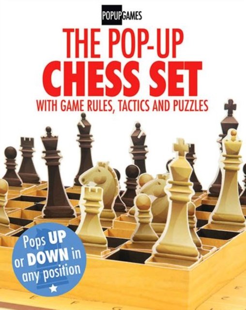 Cover for David Hawcock · The Pop-Up Chess Set (Inbunden Bok) (2023)