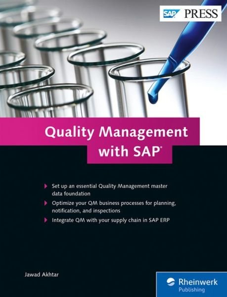 Cover for Jawad Akhtar · Quality Management with SAP ERP (Hardcover bog) (2015)