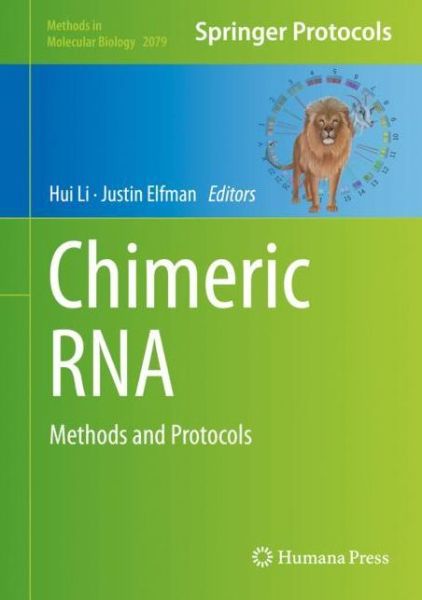 Cover for Chimeric RNA (Book) [1st ed. 2020 edition] (2019)