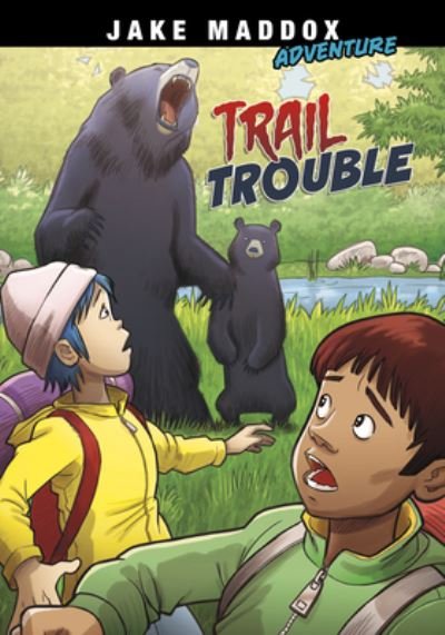 Cover for Jake Maddox · Jake Maddox Adventure: Trail Trouble (Paperback Book) (2020)