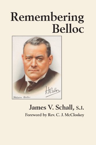 Cover for James V. Schall · Remembering Belloc (Hardcover Book) (2014)