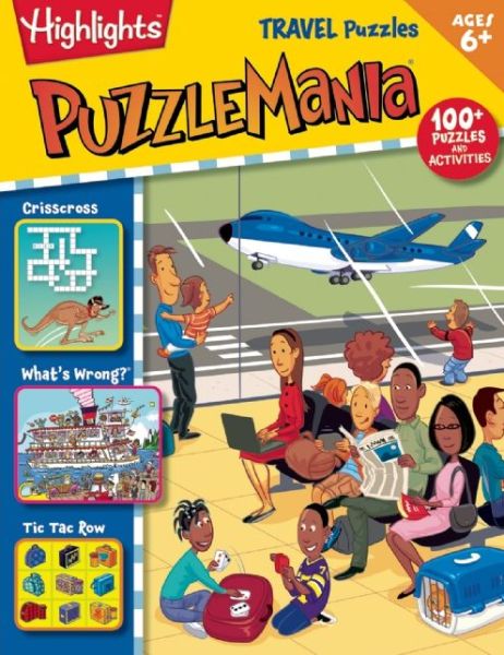 Cover for Highlights for Children · Travel Puzzles - Puzzlemania Puzzle Pads (Paperback Book) (2015)