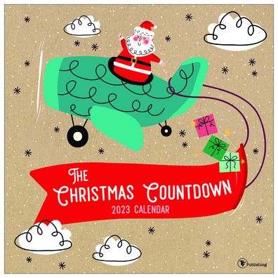 TF Publishing · Cal 2023- Christmas Countdown Wall Calendar (Kalender ...