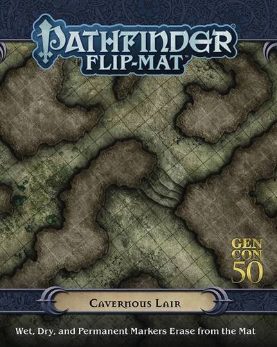 Pathfinder Flip-Mat: Cavernous Lair - Jason A. Engle - Gesellschaftsspiele - Paizo Publishing, LLC - 9781640780033 - 5. September 2017