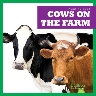 Cover for Bizzy Harris · Cows on the Farm (Hardcover Book) (2021)