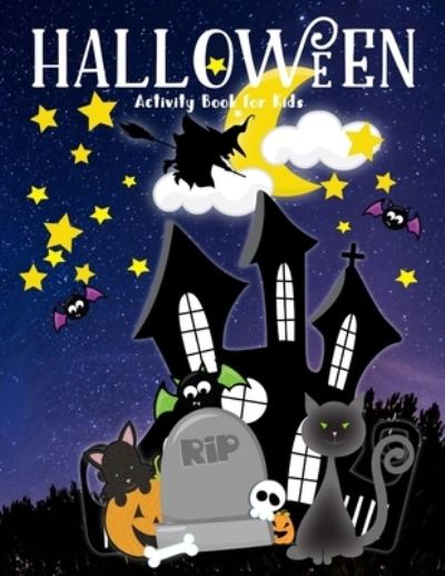 Cover for Rolypoly Press · Halloween Activity Book for Kids (Paperback Book) (2019)