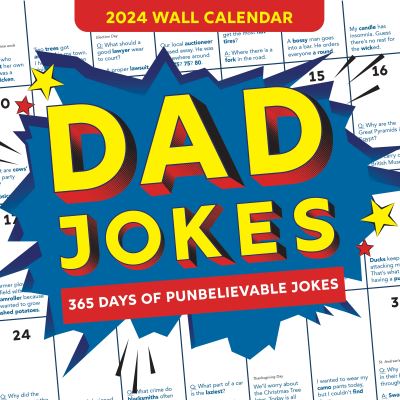 Sourcebooks · 2024 Dad Jokes Wall Calendar: 365 Days of Punbelievable 