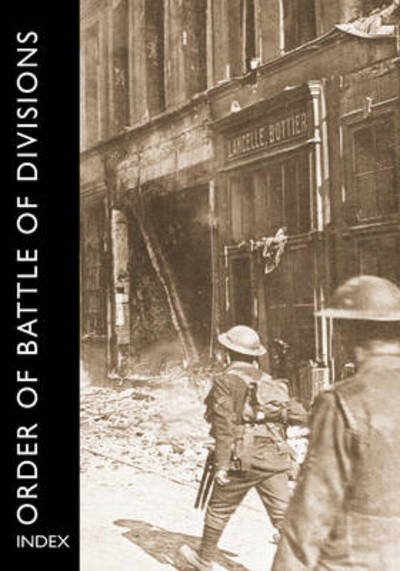 Cover for Ray Westlake · Order of Battle of Divisions, Index (Paperback Book) (2009)