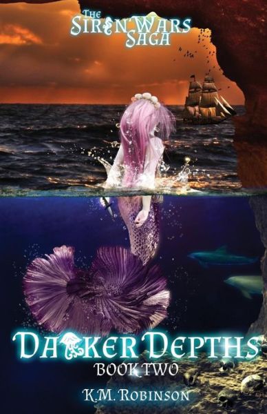 Cover for K M Robinson · Darker Depths (Pocketbok) (2018)