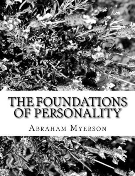 Cover for Abraham Myerson · The Foundations of Personality (Taschenbuch) (2017)