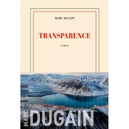 Cover for Marc Dugain · Transparence (MERCH) (2019)