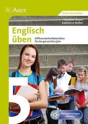 Cover for Katharina Walter · Englisch üben Klasse 5, inkl. CD-Rom (Paperback Book) (2020)