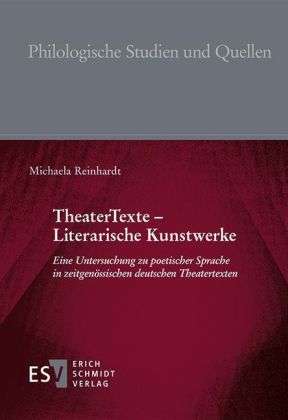 Cover for Reinhardt · TheaterTexte,Literar.Kunstw. (Book)