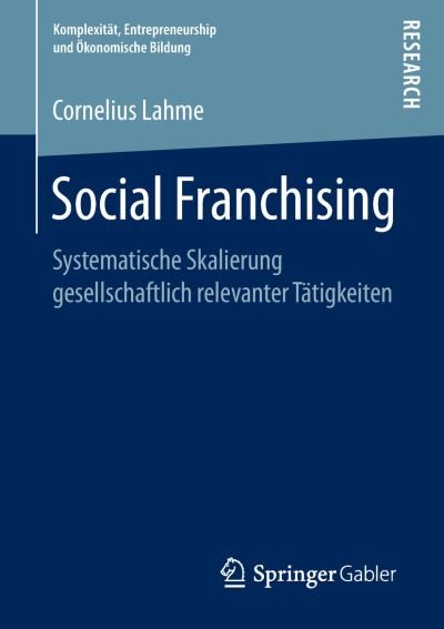 Cover for Lahme · Social Franchising (Buch) (2018)
