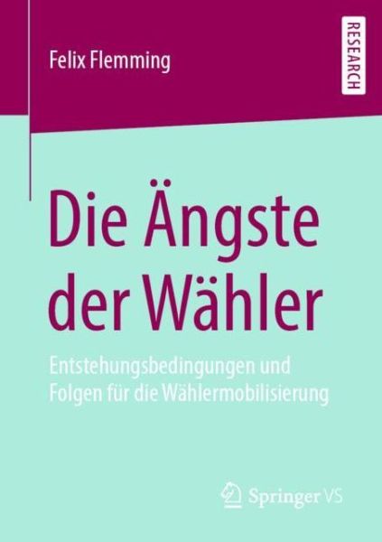 Cover for Flemming · Die Ängste der Wähler (Book) (2020)