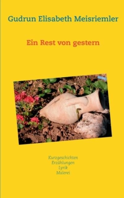 Cover for Gudrun Elisabeth Meisriemler · Ein Rest von gestern: Kurzgeschichten, Erzahlungen, Lyrik, Malerei (Paperback Book) (2020)