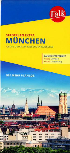 Cover for Mair-Dumont · Falk Extra: Falk Extra München (Hardcover Book) (2022)