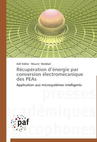 Cover for Mounir Meddad · Récupération D'énergie Par Conversion Électromécanique Des Peas: Application Aux Microsystèmes Intelligents (Paperback Book) [French edition] (2018)