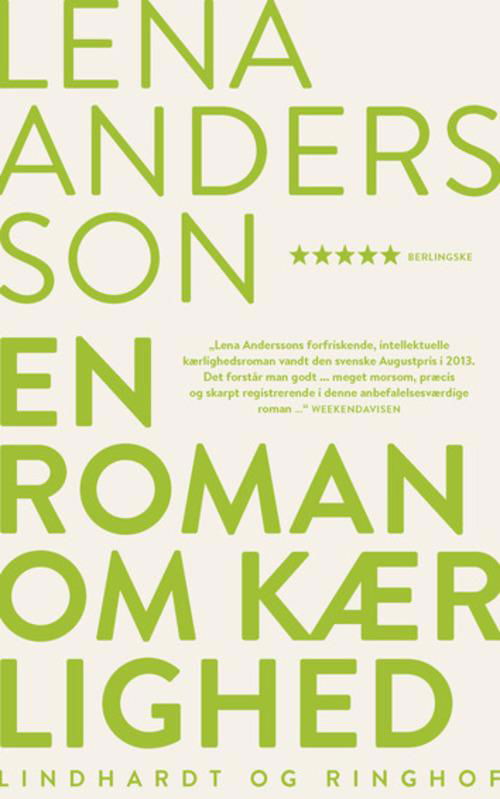 Cover for Lena Andersson · En roman om kærlighed, pb. (Taschenbuch) [2. Ausgabe] (2015)