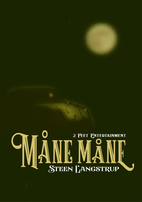 Cover for Steen Langstrup · Måne måne (Pocketbok) [5. utgave] (2024)