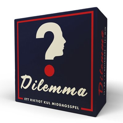 Cover for Dilemma : middagsspel (Book) (2021)