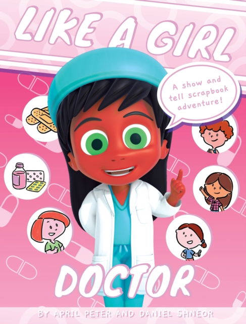 Cover for April Peter · Like A Girl (Hardcover Book) (2020)