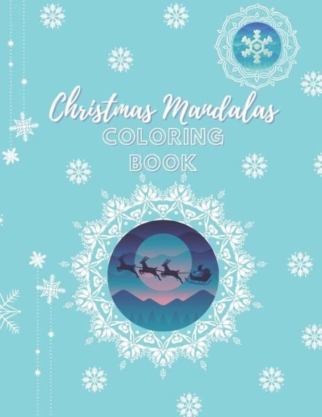 Cover for Mennie Lee · Christmas Mandalas Coloring Book (Paperback Book) (2020)