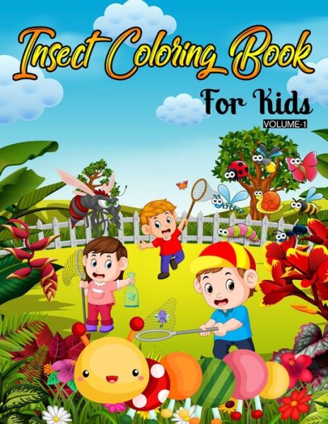 Insect Coloring Book For Kids (Volume-1) - Rainbow Publishing - Books - Independently Published - 9798600735033 - January 18, 2020