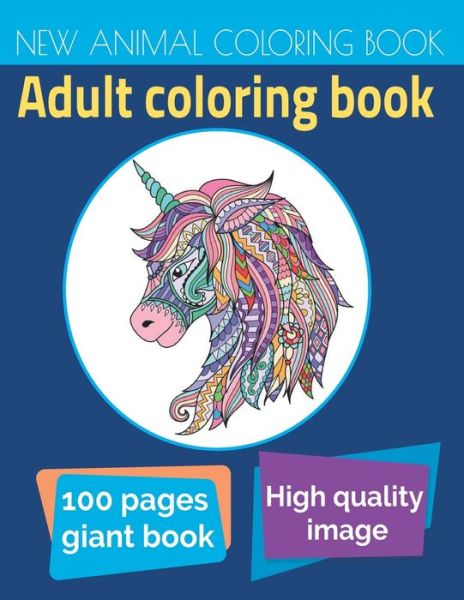 Cover for Signature Design Home · New Animal Coloring Book (Paperback Book) (2020)