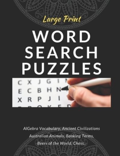 Cover for Marion Cotillard · LARGE PRINT Word Search Puzzles (Paperback Book) (2020)