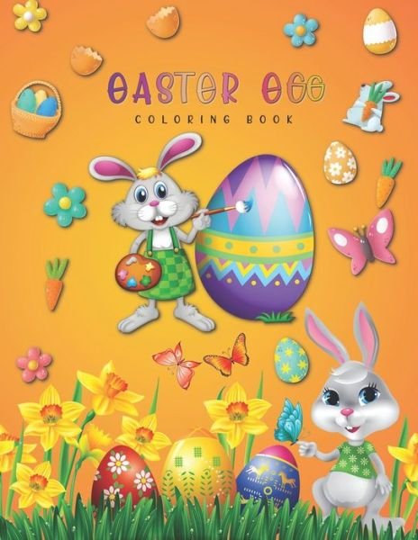 Cover for Sj Productions · Easter Egg Coloring Book (Pocketbok) (2021)