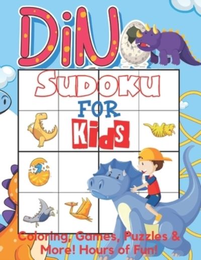 Cover for Thomas Henry · Dino Sudoku for Kids (Paperback Book) (2021)