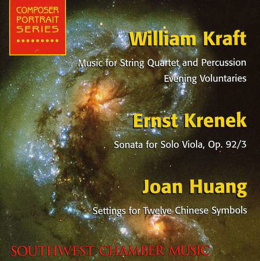 Cover for William / Southwest Chamber Music Ensemble · Music for String Quartet and Percussion (CD) (2002)