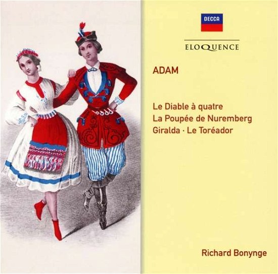 Cover for Adam / Bonynge,richard · Adam: Le Diable a Quatre / Overtures (CD) (2018)