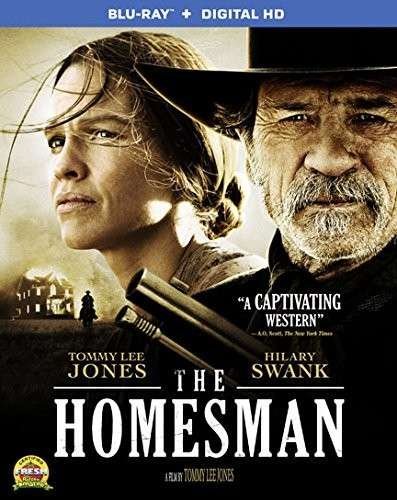 Cover for Homesman (Blu-ray) (2015)