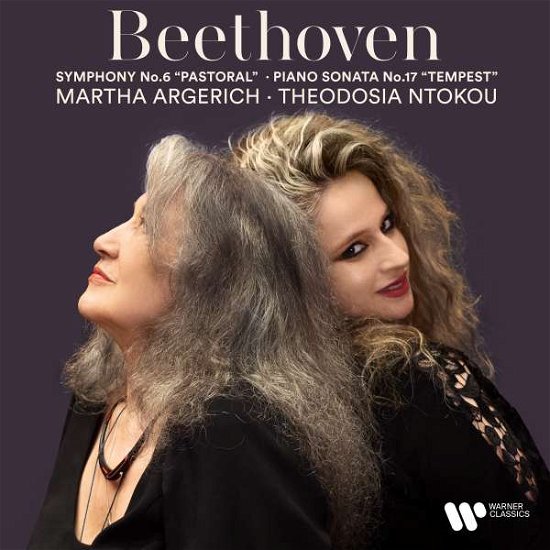 Cover for Argerich, Martha / Theodosia Ntokou · Beethoven: Symphony No.6 'pastoral / Piano Sonata No.17 (CD) (2021)