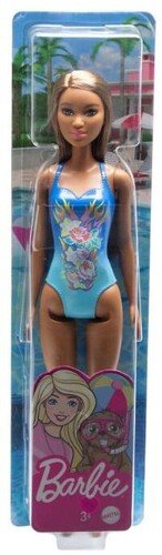 Barbie Beach Doll Bough Behind Roses Brunette - Barbie - Merchandise -  - 0194735020034 - July 1, 2022