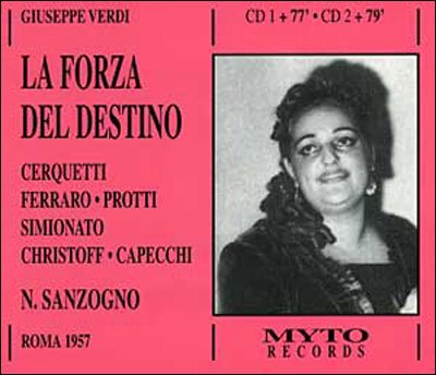 Cover for Giuseppe Verdi · La Forza Del Destino (CD) (2000)