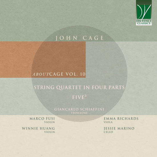 Cover for Various Artists · Aboutcage Vol. 10: String Quartet In Four Parts, Five3 (CD) (2025)