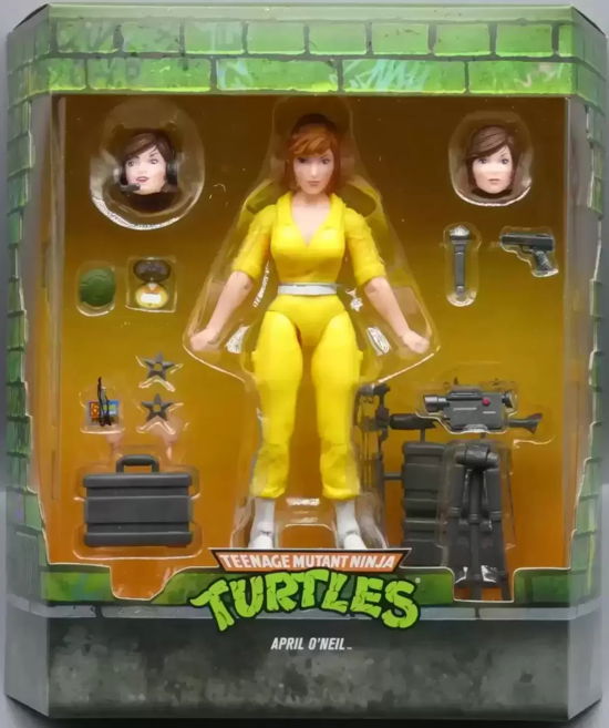 Cover for Super7 Ultimates Teenage Mutant Ninja Turtles · April (Toys) (2021)