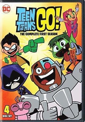 Cover for Teen Titans Go: Complete First Season (DVD) (2018)