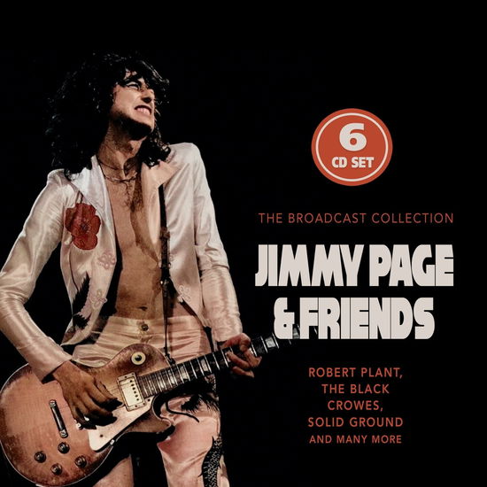 The Broadcast Collection - Jimmy Page & Friends - Musiikki - LASER MEDIA - 0886922000034 - perjantai 28. huhtikuuta 2023