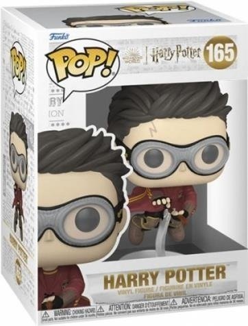 Cover for Funko Pop Movies · Funko Pop Movies Harry Potter with Broom Quidditch (Funko POP!) (2024)