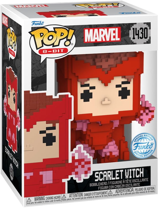 Cover for Marvel: Funko Pop! 8-Bit · Marvel POP! 8-Bit Vinyl Figur Scarlett Witch 9 cm (Toys) (2024)