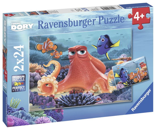 Cover for Ravensburger · RAVENSBURGER PUZZLE FINDING DORY (2X24pcs.) (09103) (MERCH)