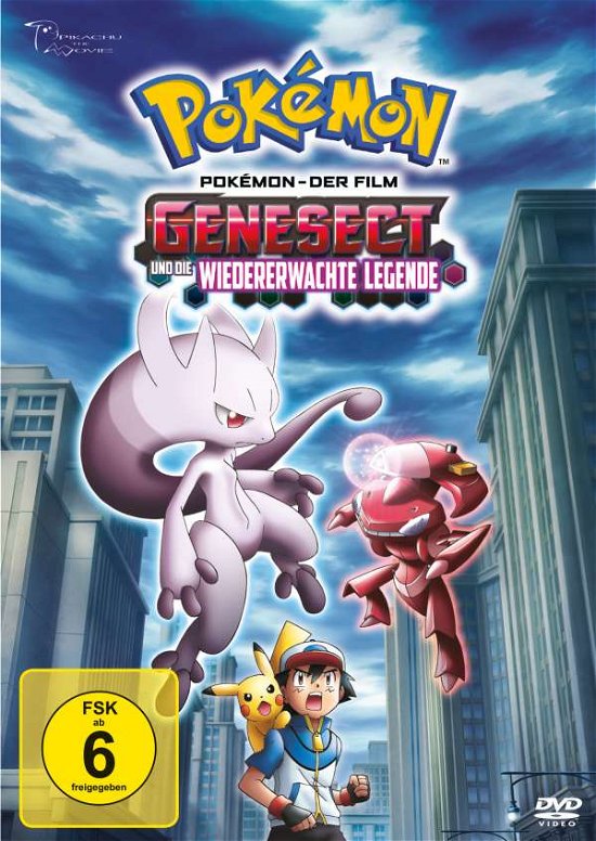 Cover for Matsumoto,rica / Otani,ikue / Yuki,aoi / Tsuda,minami/+ · Pokemon-der Film:genesect Und Die Wiedererwachte (DVD) (2021)